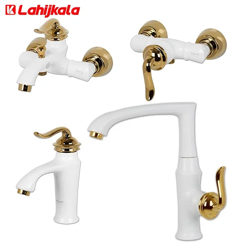 ست کامل شیر کسری مدل دانوب سفید طلایی