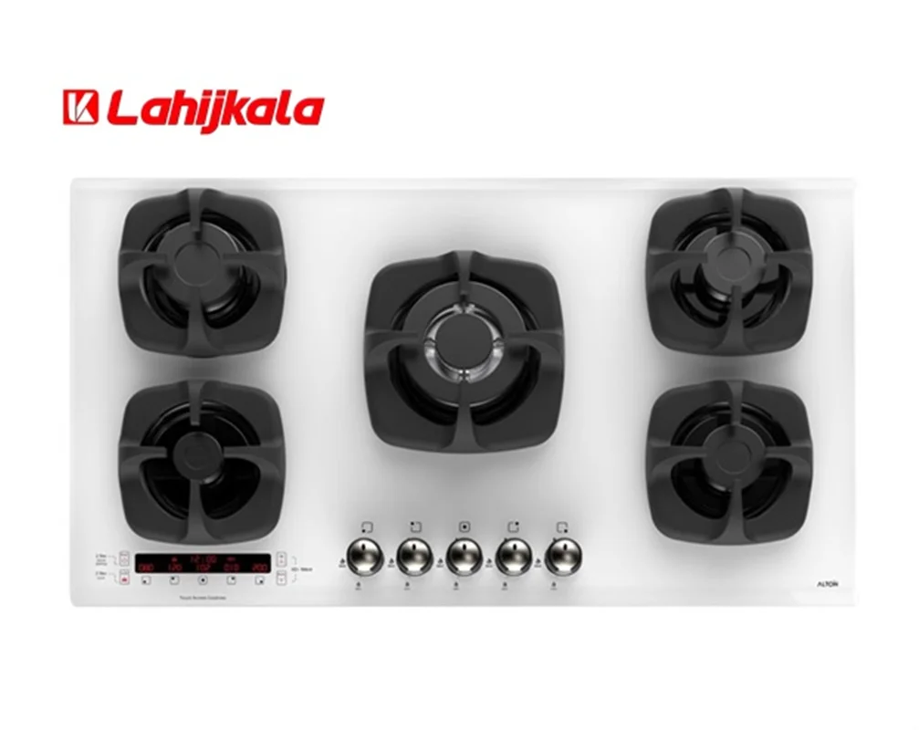 گاز صفحه ای آلتون مدل IG516DW (شیشه ای سفید)