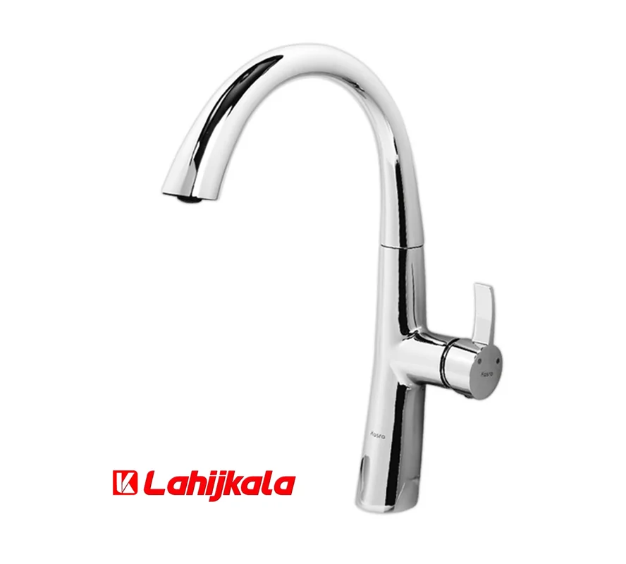 شیر ظرفشویی شاوری کسری مدل صدف کروم