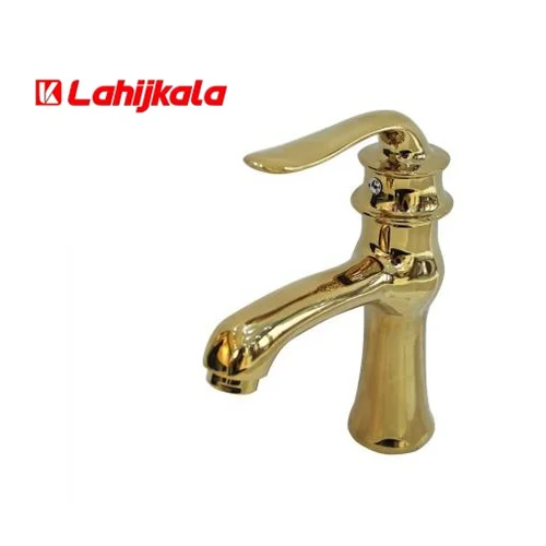 شیر روشویی نوبل مدل مارس طلا براق