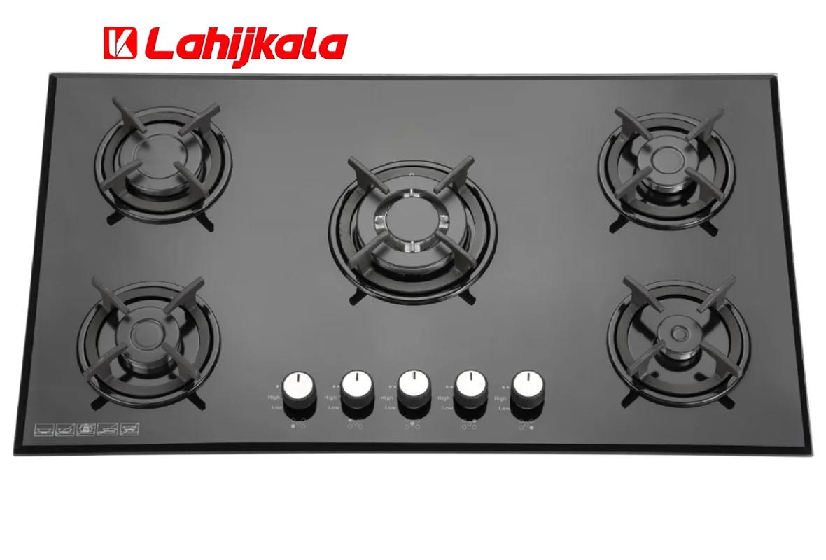 اجاق گاز شیشه ای عمارت مدل EG503