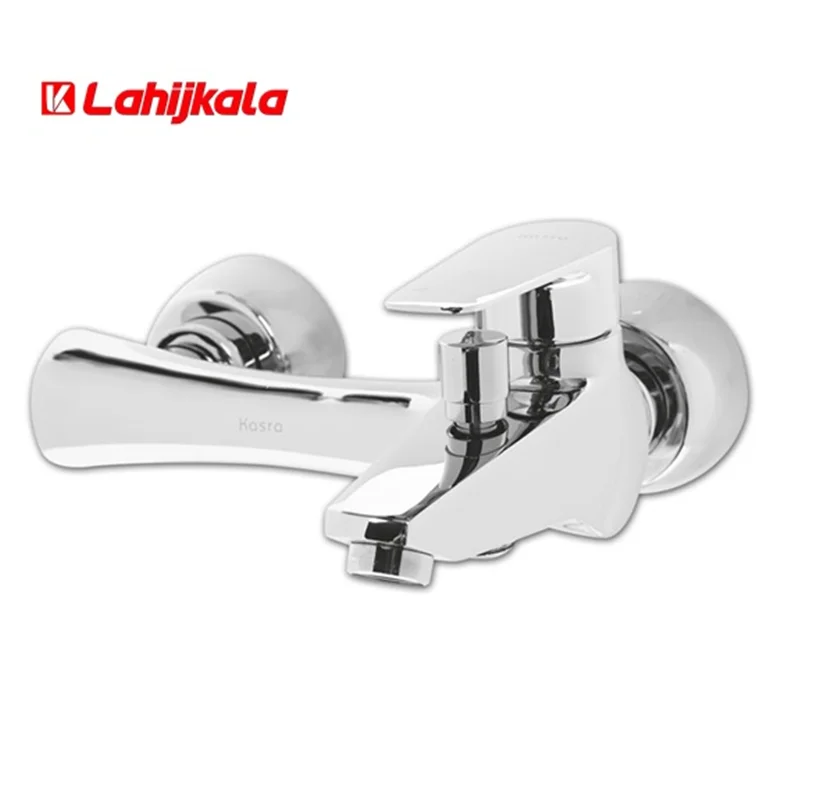 شیر حمام کسری مدل الیزابت کروم