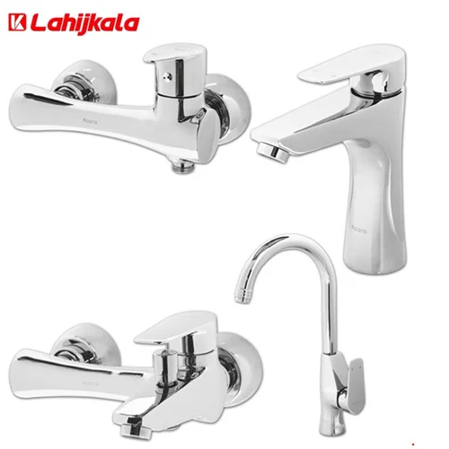 ست شیرآلات کسری مدل الیزابت کروم