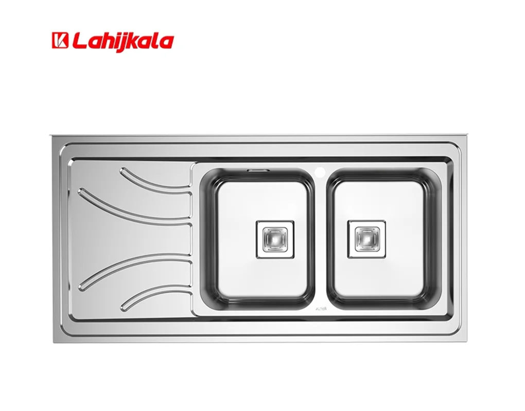 سینک ظرفشویی استیل روکار آلتون مدل SR-۱۲۰۳