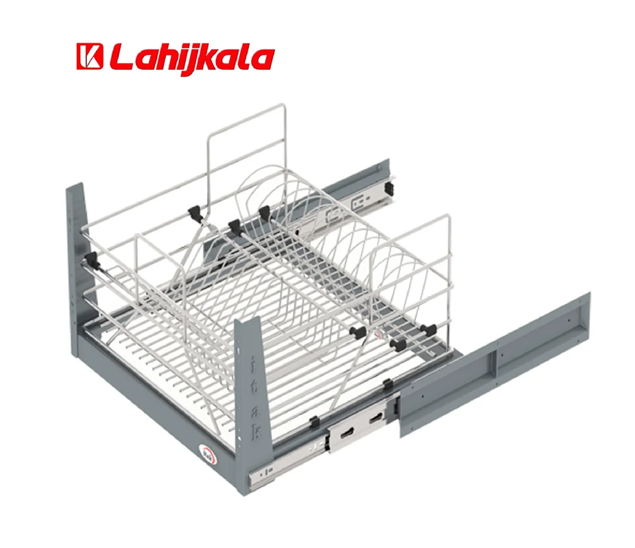 سبد زیر گازی ۱ طبقه با ریل آرام بند