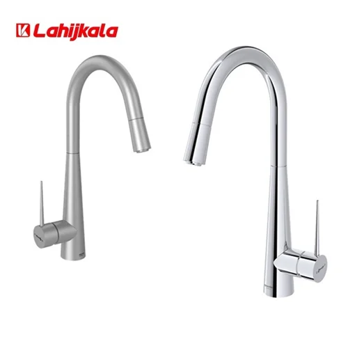 شیر ظرفشویی شاوری شودر مدل ایتن کروم مات