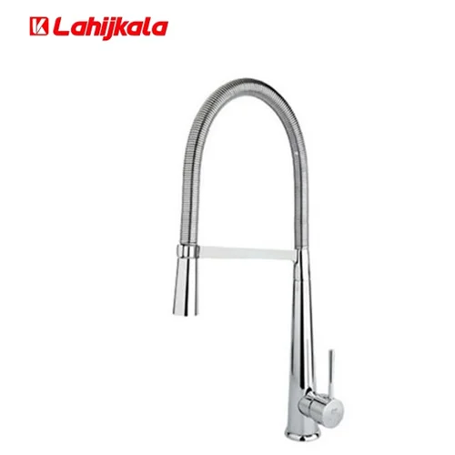 شیر ظرفشویی فنری راسان مدل شارلوت کروم